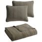 Hallmart Collectibles Sierra 3-Piece King Coverlet Set in Olive, , large