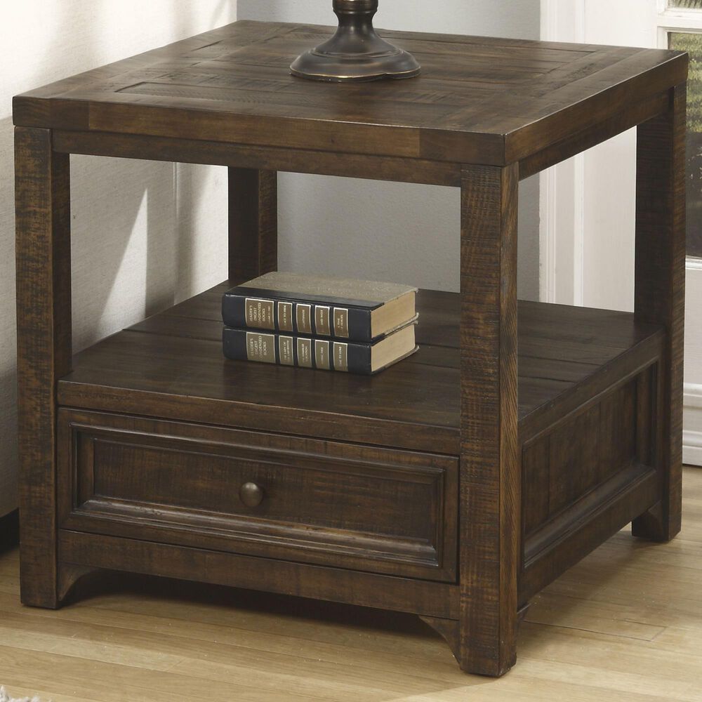 Martin Svensson Home Lisbon End Table in Dark Mocha, , large