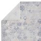 Jaipur Ballad Rune 4" x 6" Orion Blue Area Rug, , large