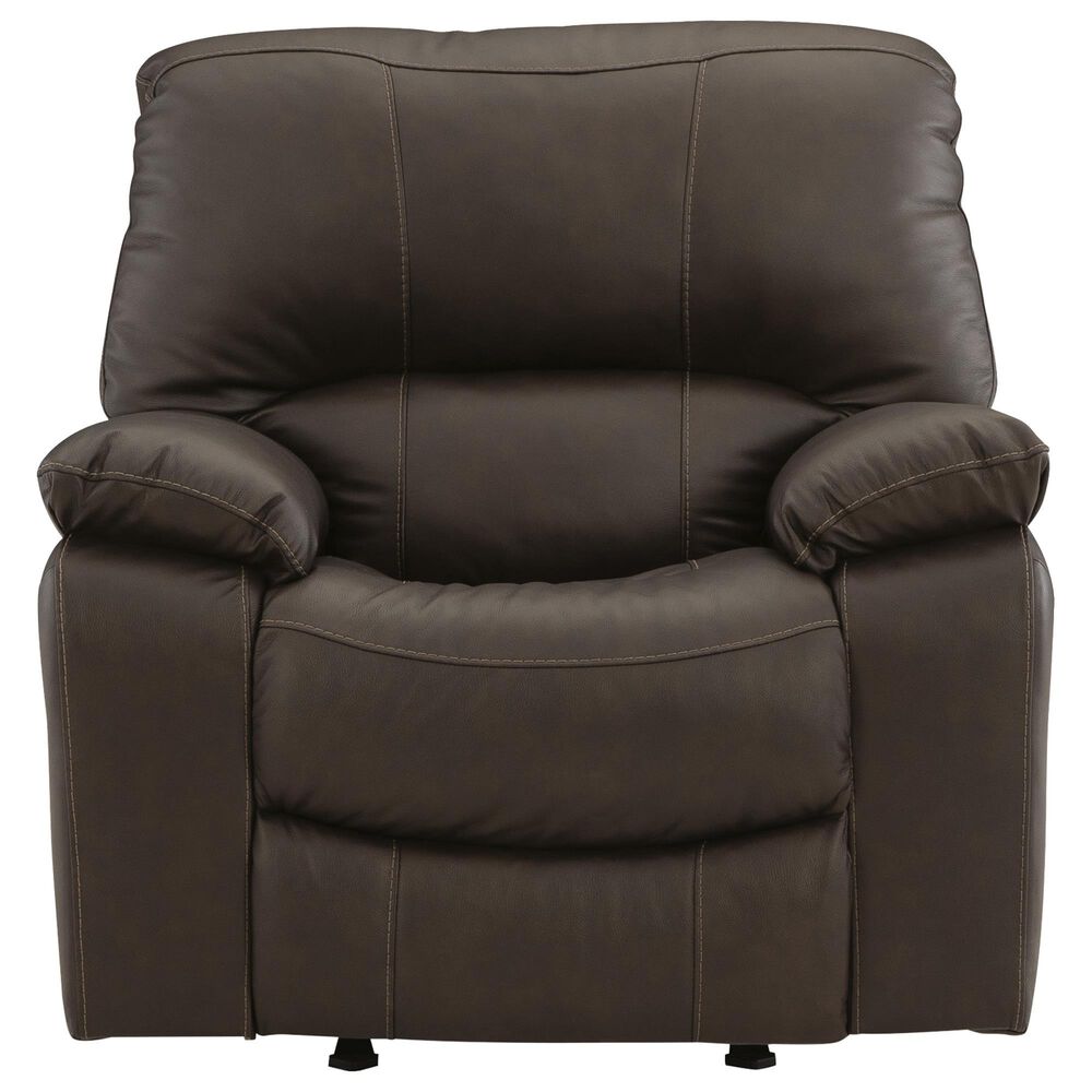 Ashley Leesworth 3-Piece Power Reclining Living Room Set in Dark Brown, , large