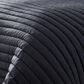 Hallmart Collectibles Puffer 3-Piece Full/Queen Comforter Set in Black, , large