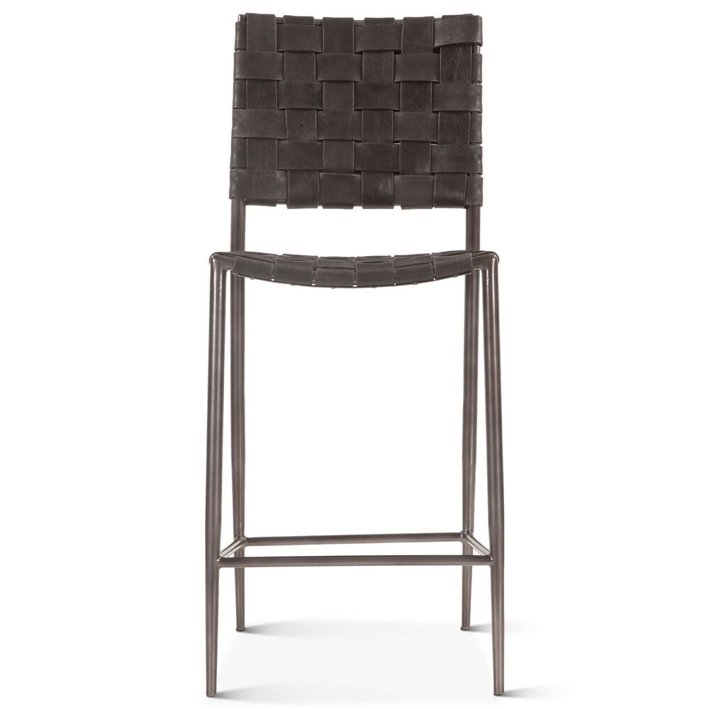 Home Trends &amp; Design Copenhagen Counter Stool in Pewter, , large