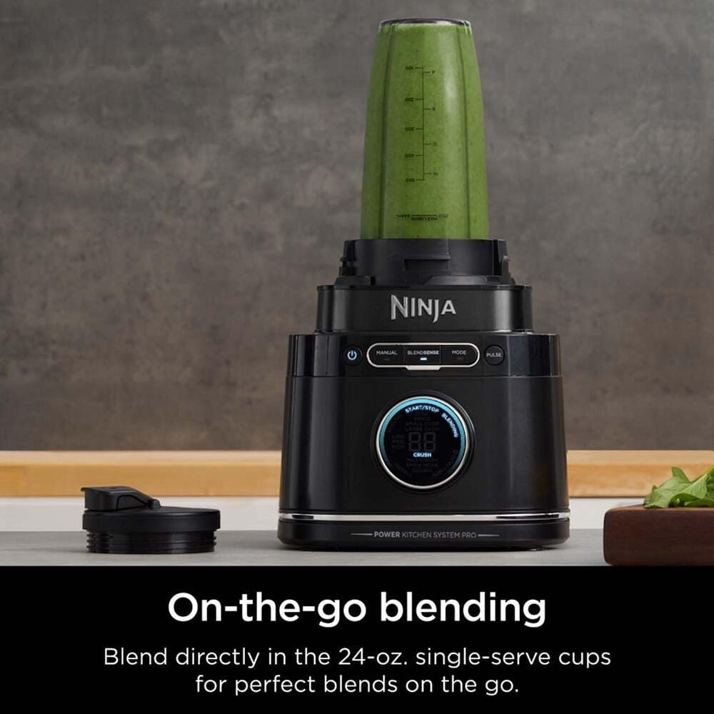 Shark Detect Kitchen System Power Blender Plus Processor Pro with BlendSense Technology in Black, , large
