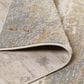 Feizy Aura 3567F 3"11" x 6" Beige and Gold Area Rug, , large