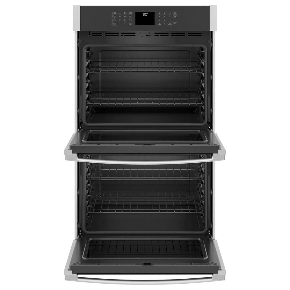 GE Appliances 2-Piece Kitchen Package with 30&quot; Double Wall Oven and Gas Cooktop in Stainless Steel, , large