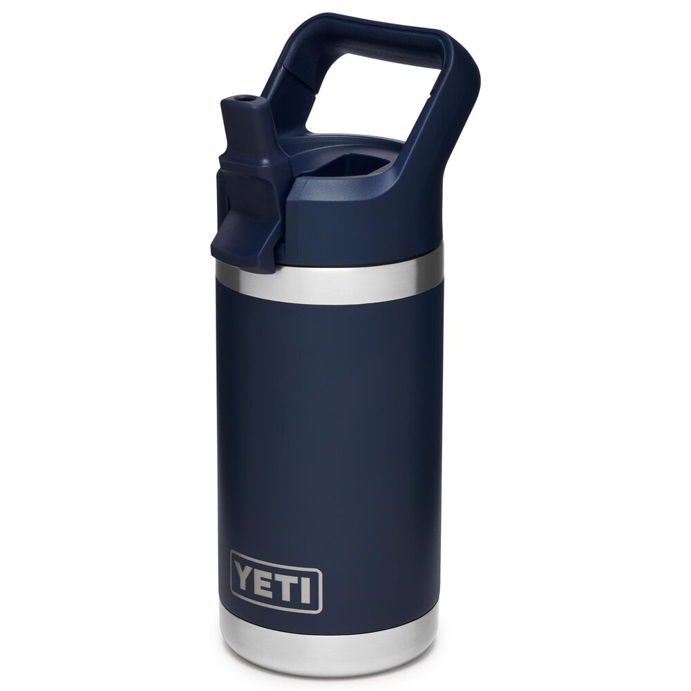 YETI Rambler Jr. 12. Oz Kids Water Bottle with Staw Cap in Navy, , large