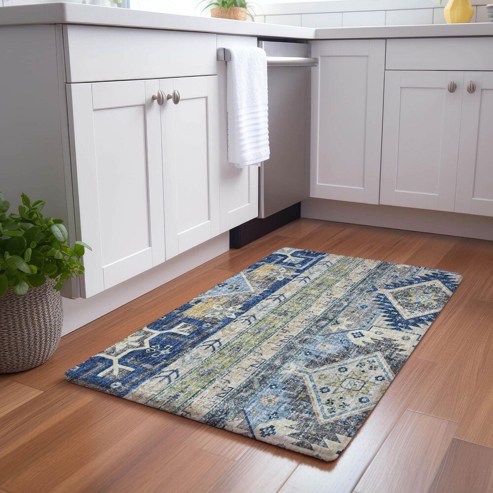 Dalyn Rug Company Lorenzo LN3 Navy 2&#39;6&quot; x 3&#39;10&quot; Area Rug, , large
