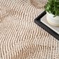 Nourison Central Park West CEP01 Beige and Brown 6" x 9" Area Rug, , large
