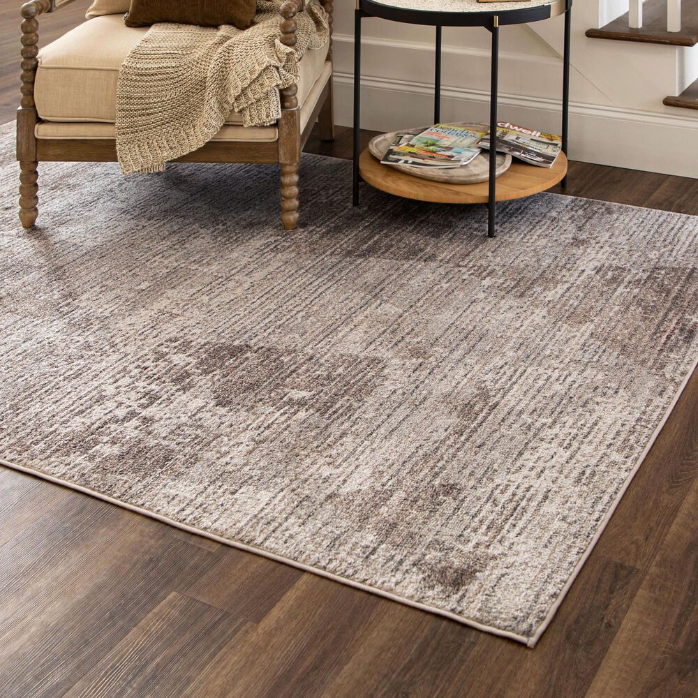 Mohawk R1105 Whimsy 5' 3" X 8' Cream Area Rug, , large