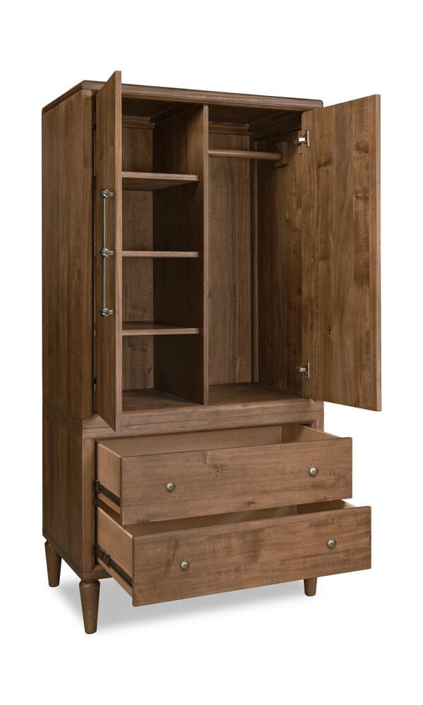 Urban Home Langley 2-Drawer Chest with Doors in Autumn Forest, , large
