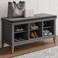 DHP Westerleigh Entryway Bench in Graphite Grey, , large