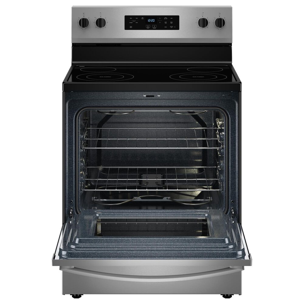 Whirlpool 5.3 Cu. Ft. Electric Range with Self-Cleaning in Stainless Steel, , large