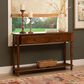 Linon Home Decor Mcghie Console Table in Hazelnut Brown, , large