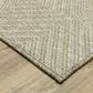 Oriental Weavers Tortuga TR05A 3"3" x 5" Beige Area Rug, , large