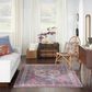 57 Grand by Nicole Curtis Series 1 9"2" x 12" Red, Beige and Navy Area Rug, , large