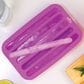 HIC Kitchen Water Bottle Ice Tray and Mold in Purple, , large