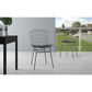 Dayton Madeline 2-Piece Chair with Seat Cushion Set in Charcoal Grey/Black, , large