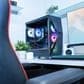iBUYPOWER Slate 8 MESH Gaming PC Desktop | AMD Ryzen 7 8700F - 32GB RAM - NVIDIA GeForce RTX 5070 Graphics - 1TB SSD in Black, , large