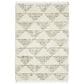 Oriental Weavers Axis Geometric 6"7" x 9"6" Ivory Area Rug, , large