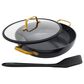 Green Pan Reserve Pro 11" Ceramic Nonstick Everyday Pan with Lid in Black, , large
