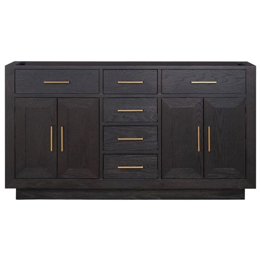 Lexora Home Abbey 60&quot; Double Bathroom Vanity in Brown Oak with 2 cm White Quartz Top, Rectangular Sinks and 28&quot; Mirrors, , large