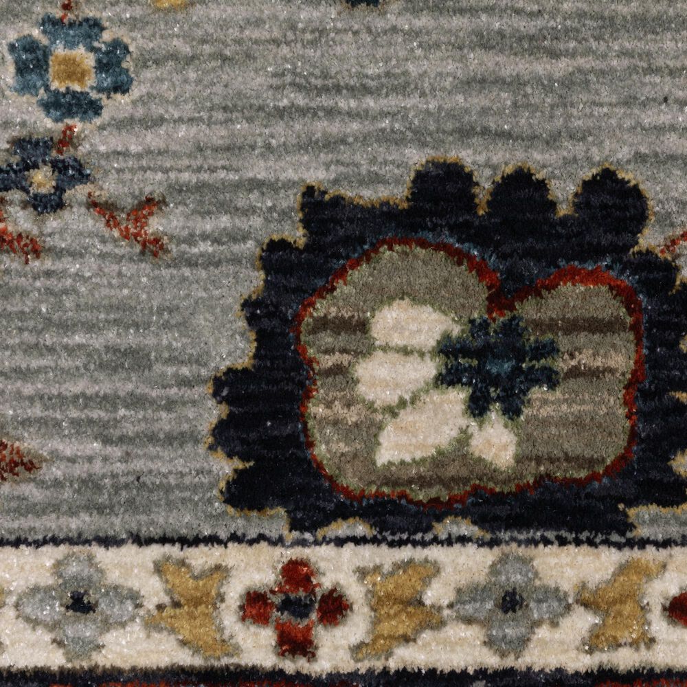 Oriental Weavers Eliana ELI08 Blue and Multicolor 7&#39;10&quot; x 10&#39;10&quot; Area Rug, , large
