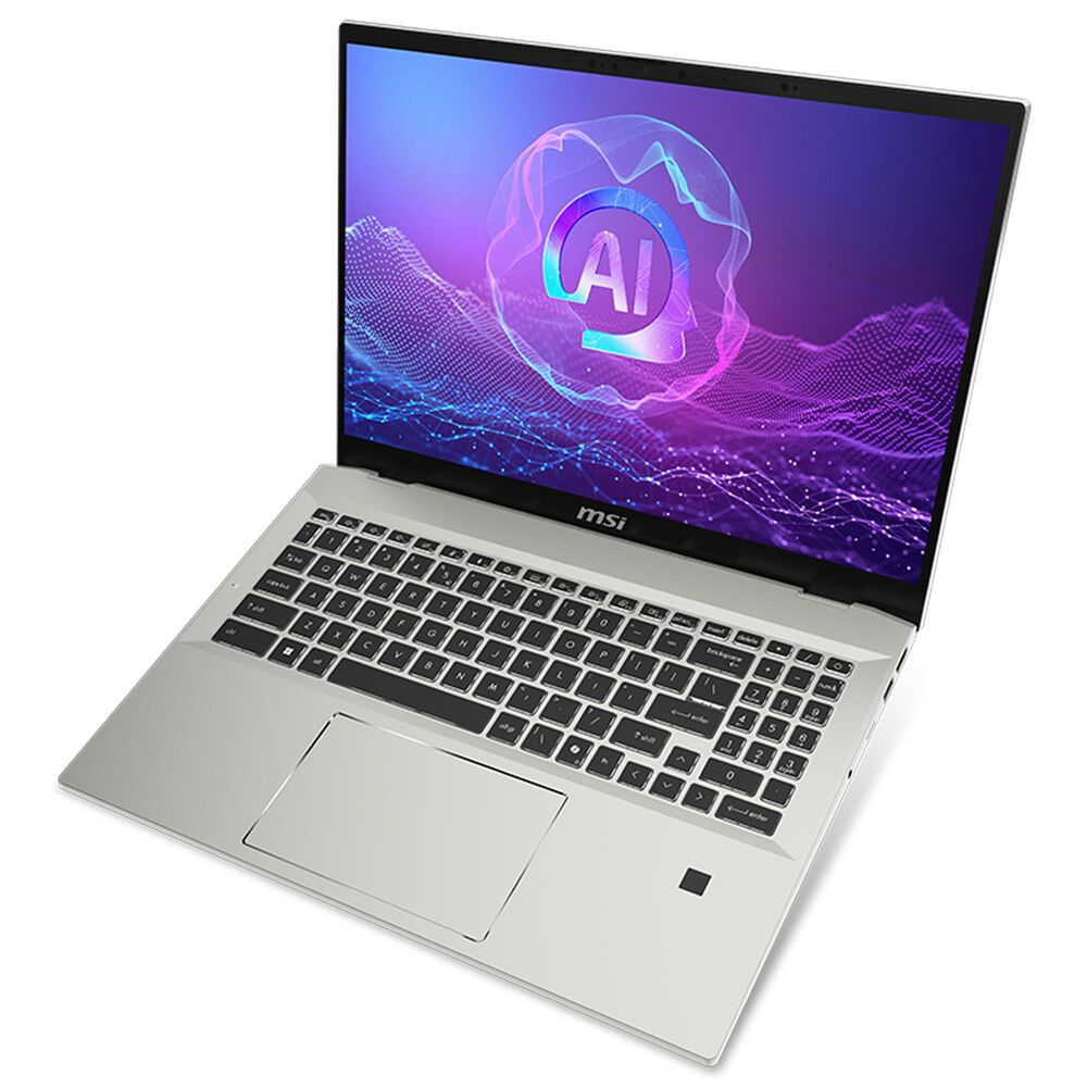 MSI Prestige 16&quot; Laptop | AMD Ryzen AI 9 365 - 32GB RAM - AMD Radeon Graphics - 1 TB SSD in Urban Silver, , large