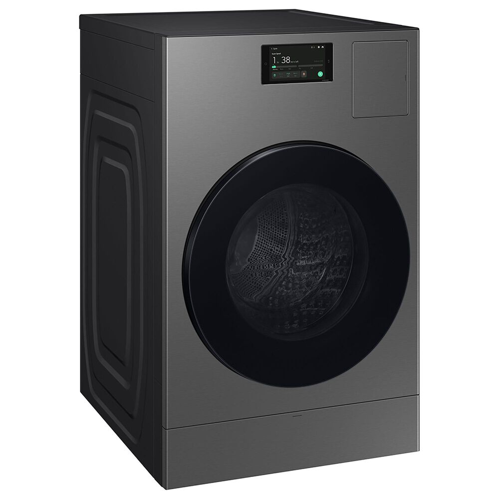 Samsung Bespoke 5.3 Cu. Ft. Front Load Smart Combo Washer/Dryer in Dark Steel, , large