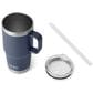YETI Rambler 25 Oz Straw Mug in Navy, , large