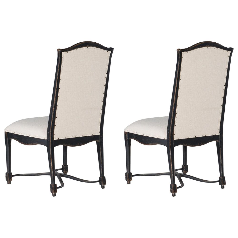 Hooker Furniture Ciao Bella Side Chair in Black &#40;Set of 2&#41;, , large