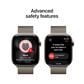 Apple Watch Series 11 (GPS+Cellular) 46mm Titanium Case with Natural Milanese Loop - M/L - Natural - (2025), , large