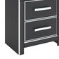 Ashley Zuraleus California King Upholstered Platform Bed with Two Nightstands in Matte Black, , large