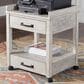 Ashley Carynhurst Printer Side Table in White, , large