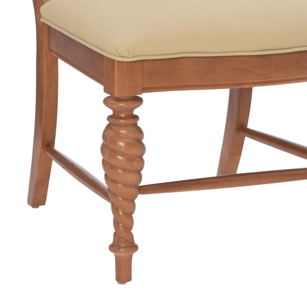 Linon Home Decor Mercer Side Chair in Warm Brown, , large