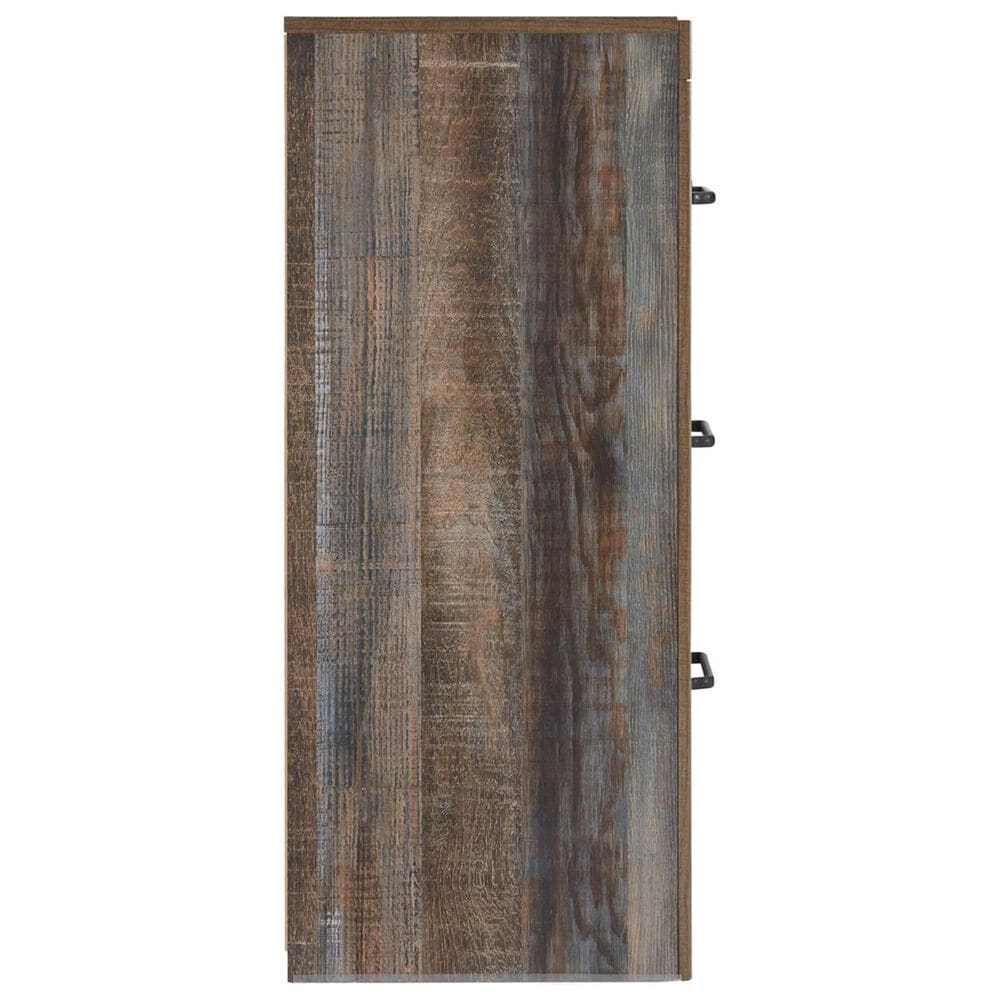 Signature Design by Ashley Drystan 5 Piece Twin Dual Storage Bed Set in Brown Rustic, , large