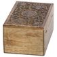 Maple and Jade Rustic Box in Natural Oak (Set of 3), , large