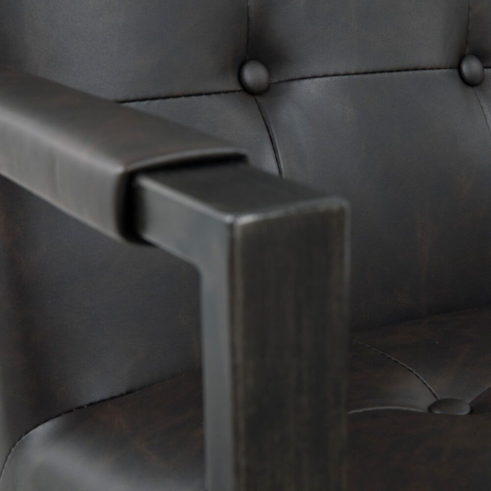 Ashley Starmore Desk Chair in Black, , large