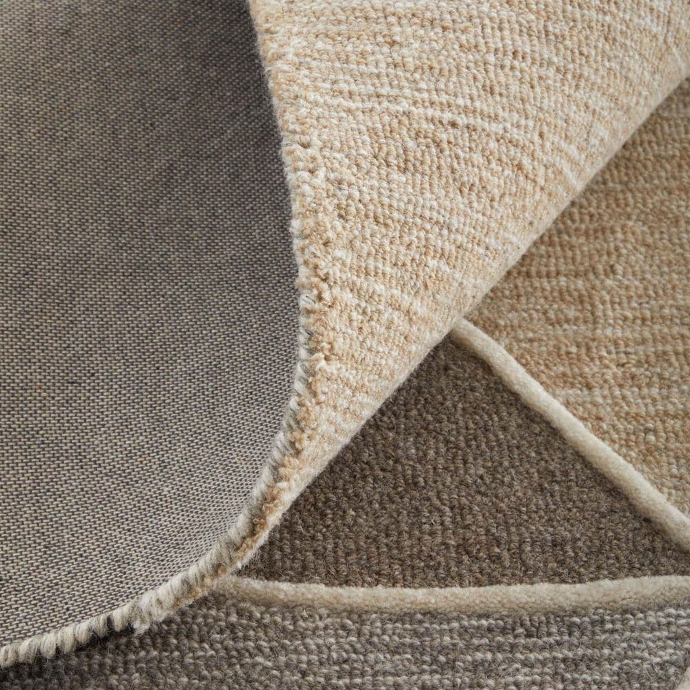 Feizy Kimball Gray, Black and Brown 9&#39; x 12&#39; Area Rug, , large