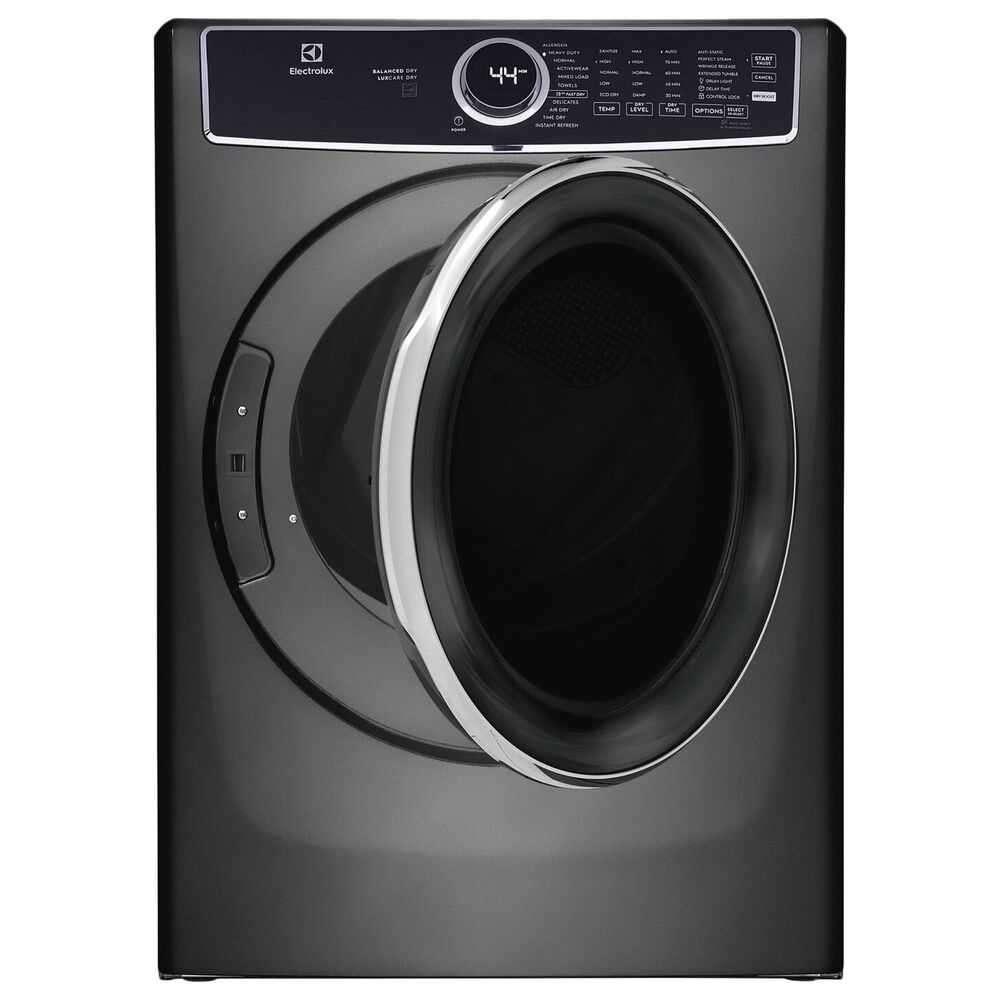 Electrolux 4.5 Cu. Ft. Front Load Washer and 8.0 Cu. Ft. Gas Dryer Laundry Pair in Titanium, , large