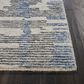 Nourison Ellora ELL01 9"9" x 13"9" Blue Area Rug, , large