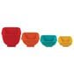 Mrs. Anderson"s Flex and Pour Measuring Cup Set in Red, Orange, Yellow and Blue (Set of 4), , large