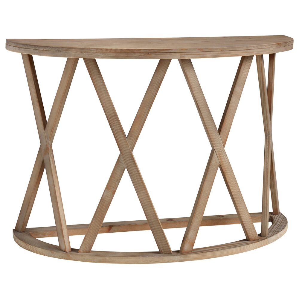 Signature Design by Ashley Glasslore Sofa Table in Light Grayish Brown, , large