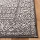 Safavieh Tulum TUL264F 9" x 12" Dark Grey and Ivory Area Rug, , large