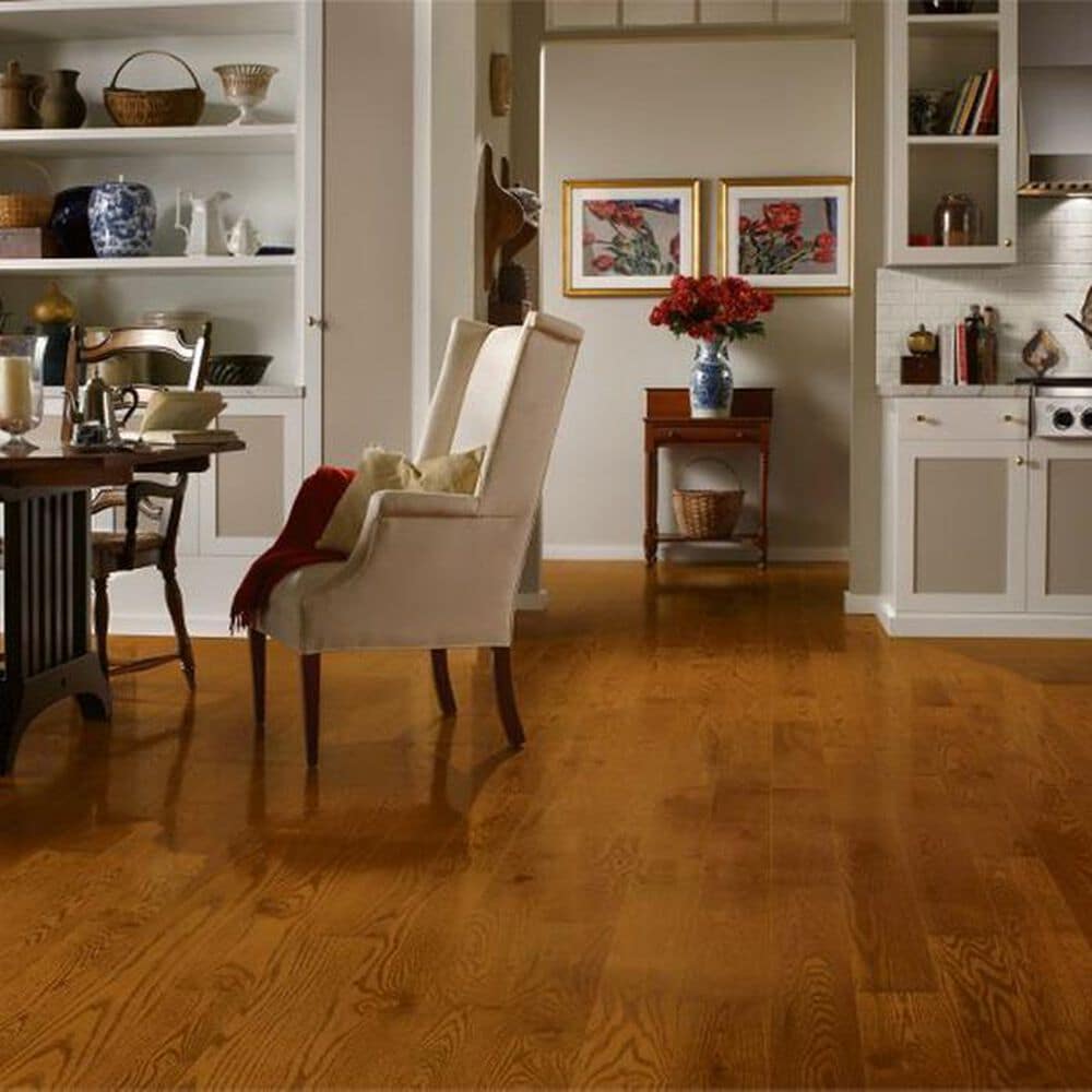 Bruce Dundee Wide Plank Gunstock Oak Hardwood, , large