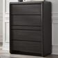 Urban Home Xolani 5-Drawer Chest in Jaguar, , large