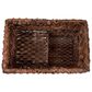 Creative Coop Woven BacBac Leaf Stair Basket in Natural, , large