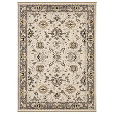 Oriental Weavers Acacia ACA06 Beige and Grey 2" x 3" Area Rug, , large