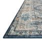 Loloi II Skye SKY-03 7"6" x 9"6" Denim and Natural Area Rug, , large