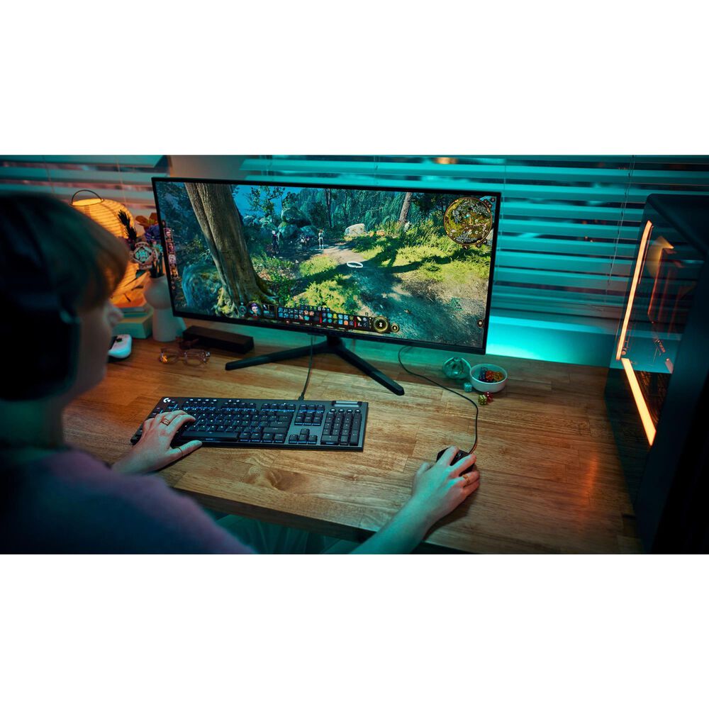 Logitech G915 X Tactile Wired Gaming Keyboard in Black, , large
