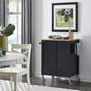 Homestyles Dolly Madison Kitchen Cart in Black, , large